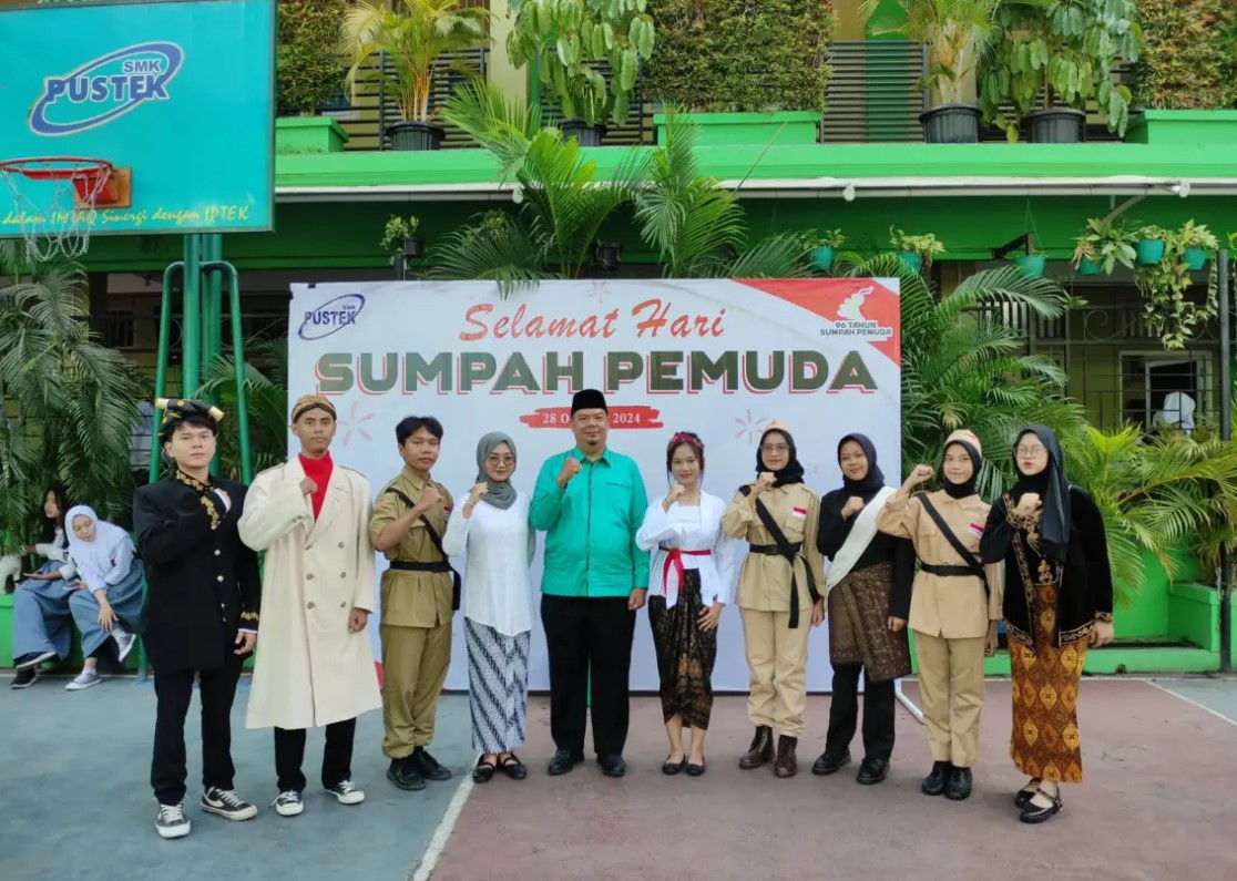 Tanamkan Jiwa Juang dan Semangat Kepada Siswa, SMK Pustek Serpong Peringati Hari Sumpah Pemuda