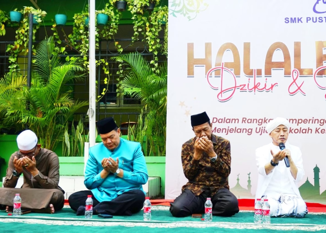 Ribuan Siswa SMK Pustek Serpong Ikuti Halal Bihalal dan Rayakan Milad Sekolah ke 26